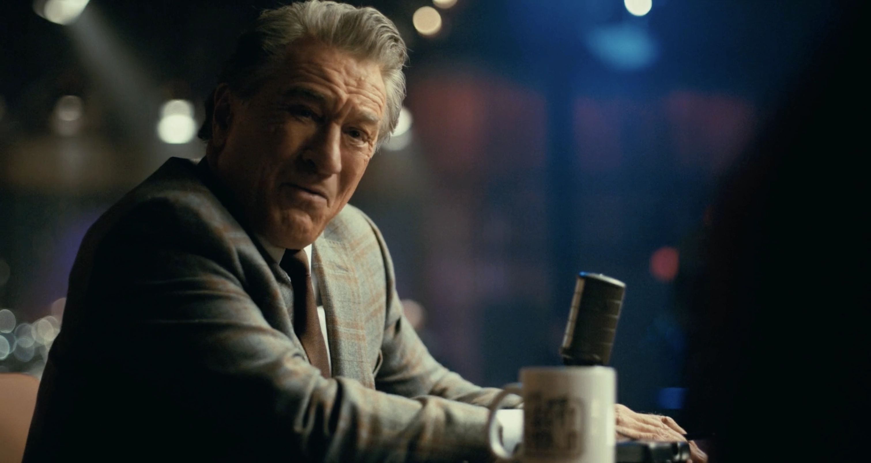 And You're Laughing? Robert De Niro as Late Night Host - Joker meme template variation