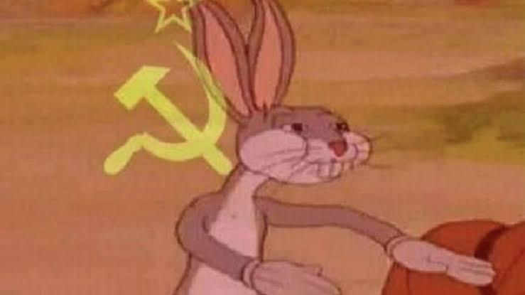 Communist Bugs Bunny  meme template