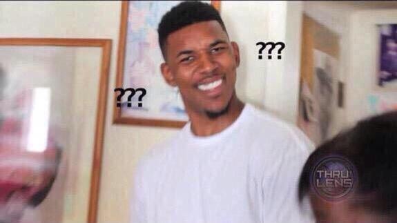 Confused Nick Young meme template