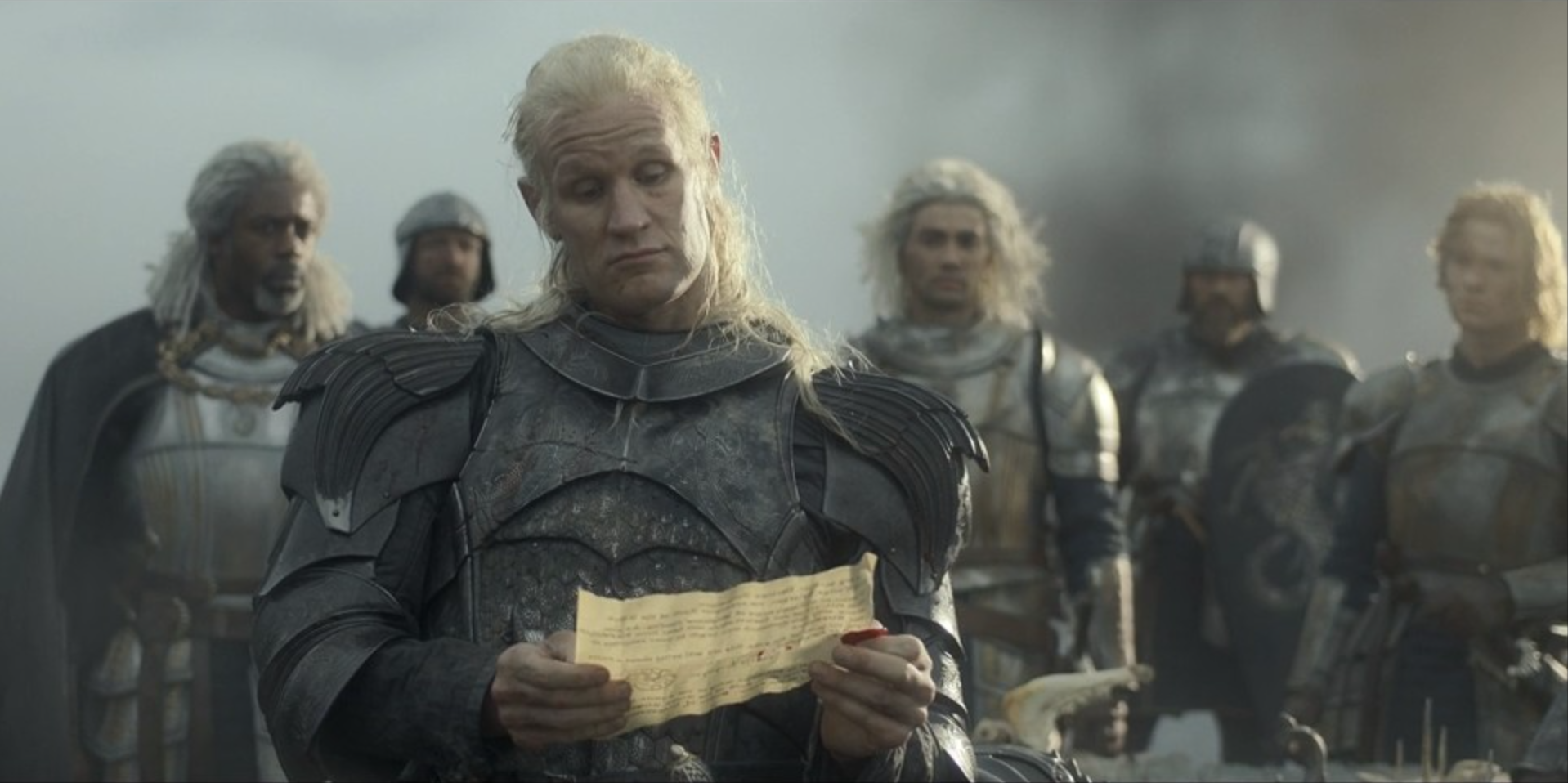 Daemon Targaryen Reading Note - House of the Dragon meme template variation