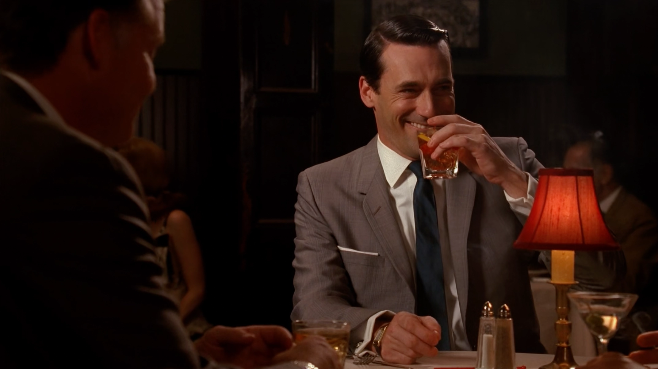 Don Draper Laughing - Mad Men meme template variation