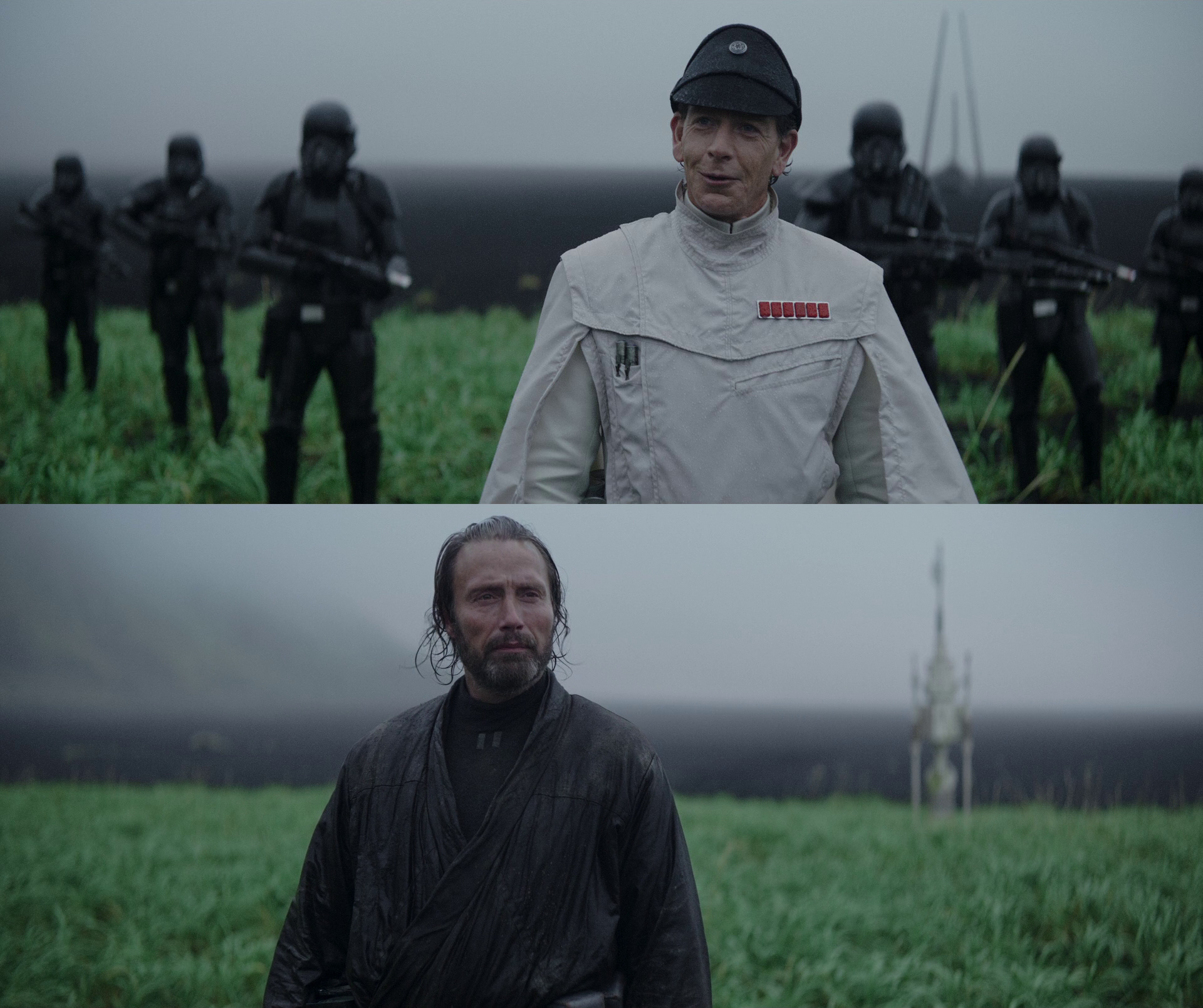 Farming? Really? A man of your talents? It's a Peaceful Life - Rogue One: A Star Wars Story meme template variation