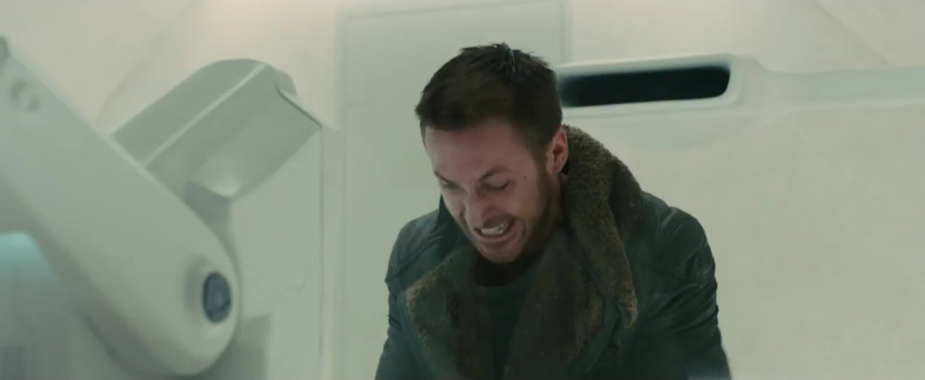 Frustrated K Screams God Damn It - Blade Runner 2049 meme template