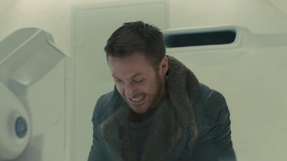 Frustrated K Screams God Damn It - Blade Runner 2049 meme template