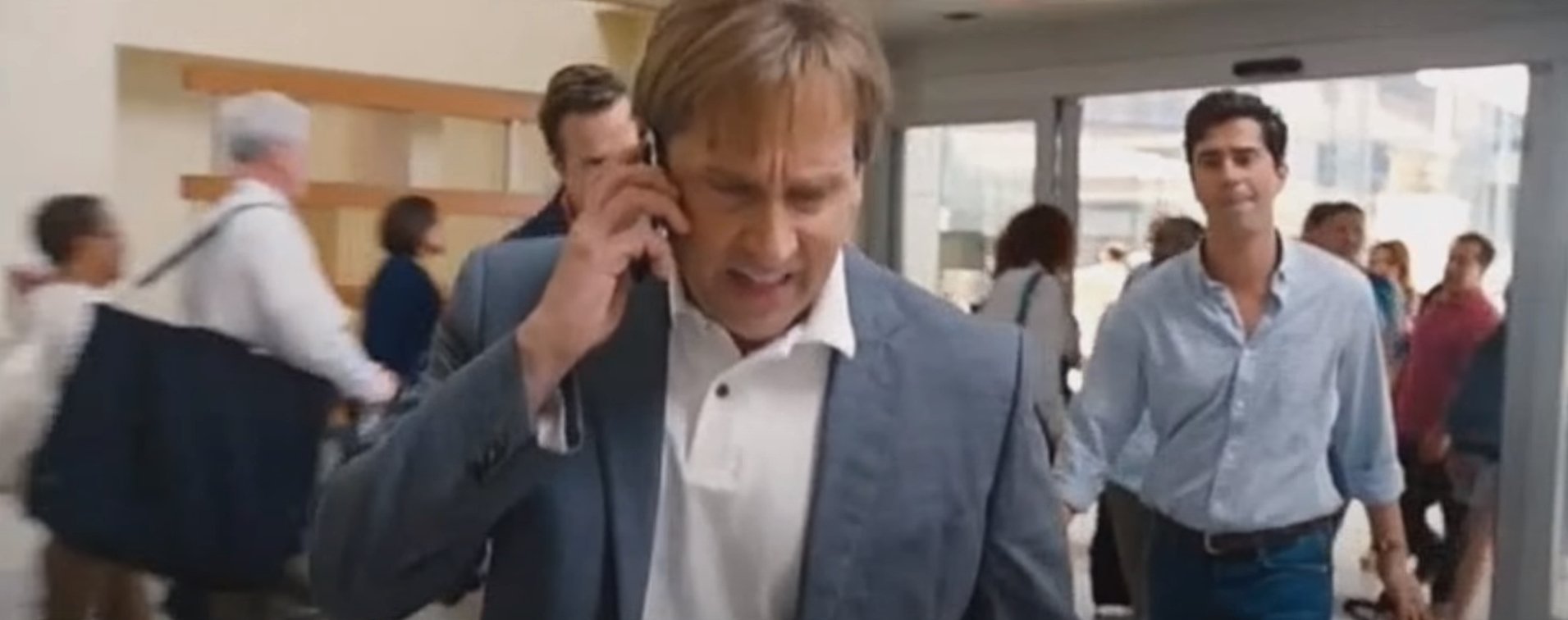 Hey, There's a Bubble - The Big Short meme template variation