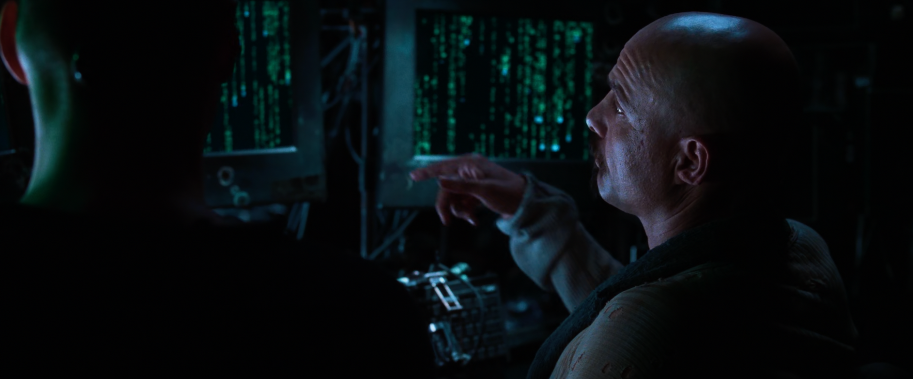 I don’t even see the code. All I see is blonde, brunette, redhead. (The Matrix) meme template variation