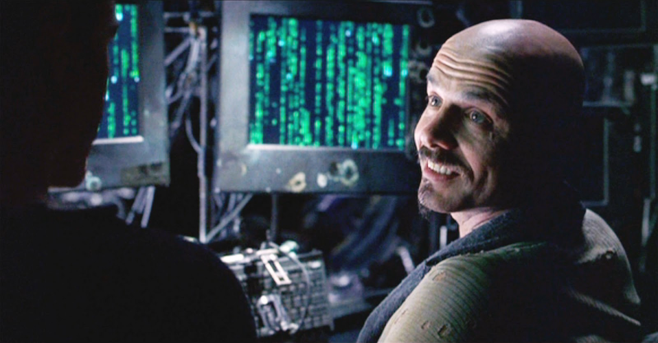 I don’t even see the code. All I see is blonde, brunette, redhead. (The Matrix) meme template variation