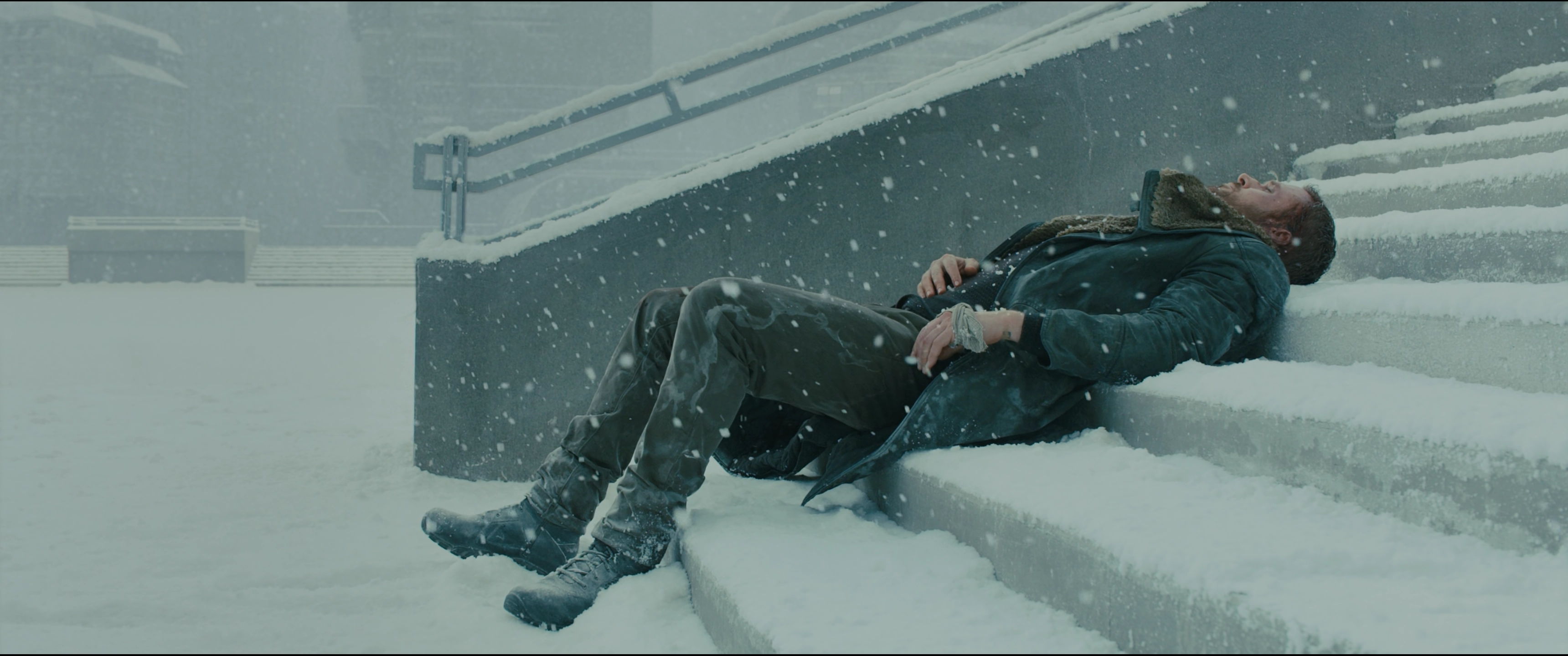 K Bleeding Out Dying - Blade Runner 2049  meme template variation