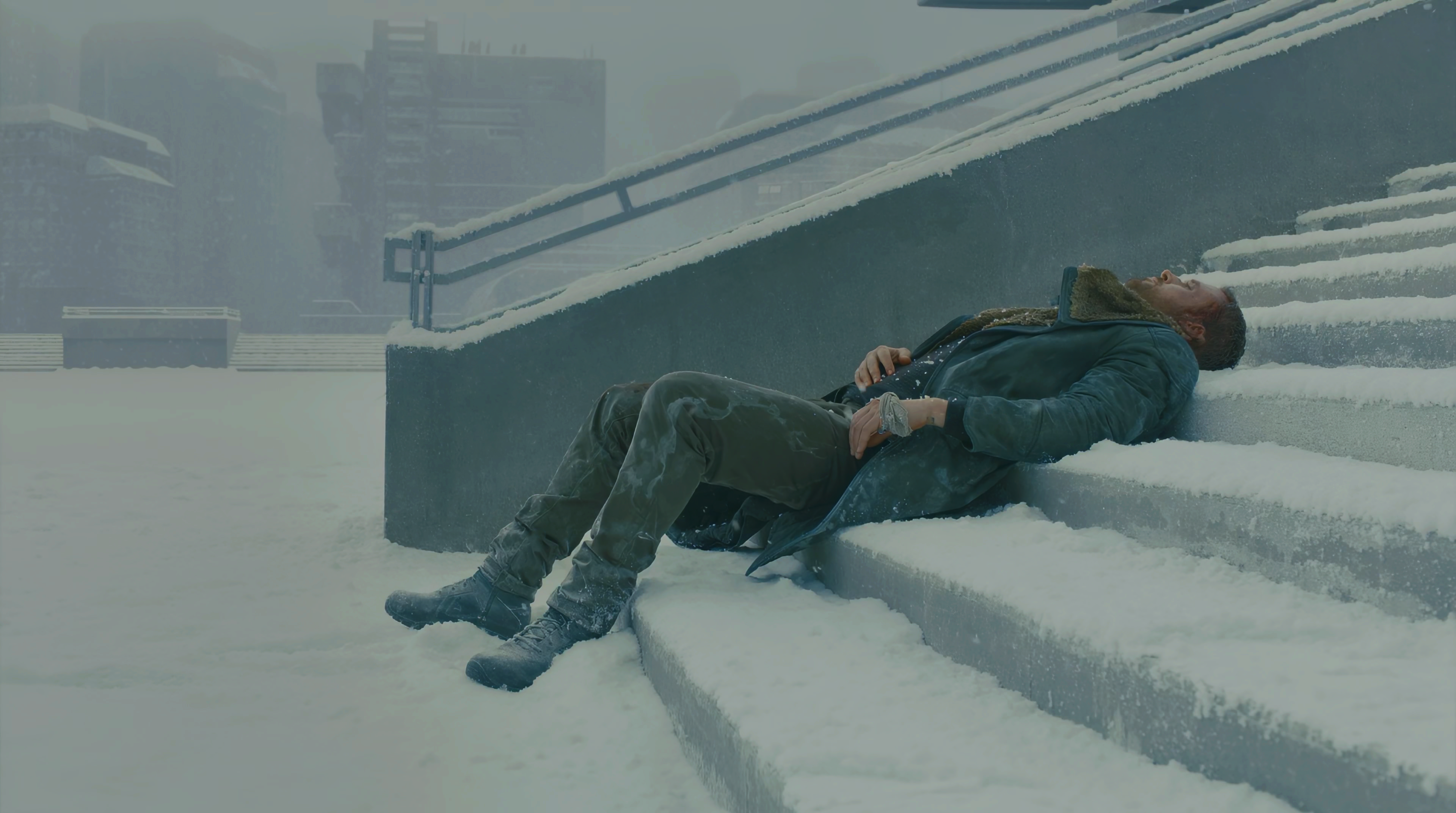 K Bleeding Out Dying - Blade Runner 2049  meme template