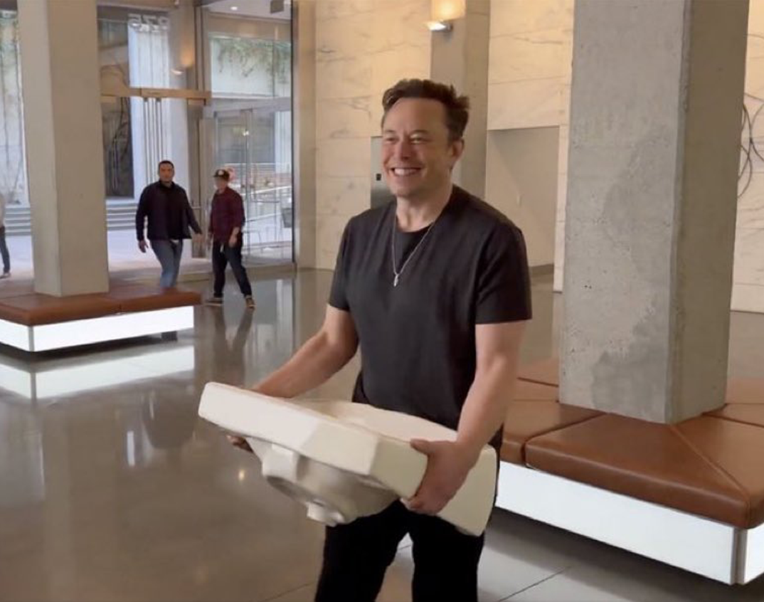 Let That Sink In - Elon Musk Twitter Acquisition meme template variation