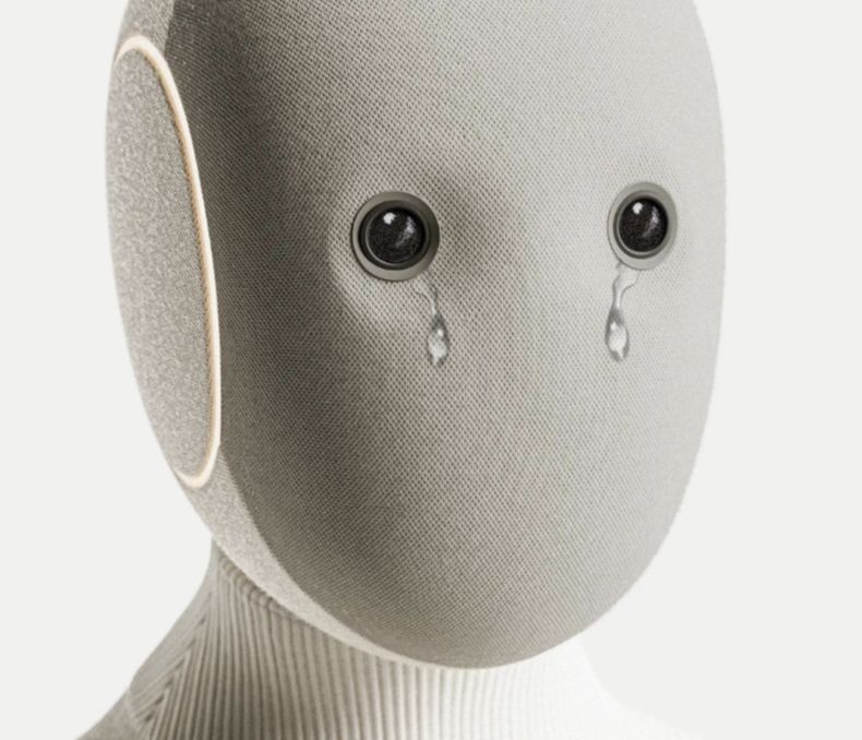 Neo Home Robot Crying meme template