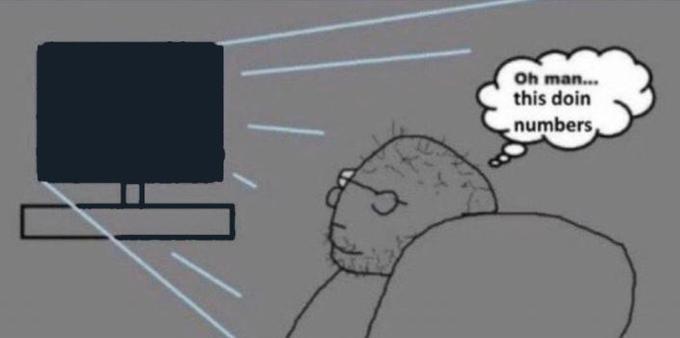 Oh Man This Shit Doin Numbers  meme template