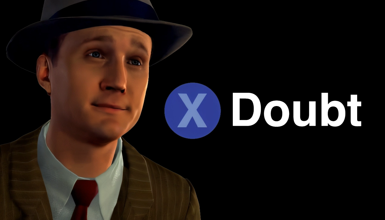 Press X to Doubt - L.A. Noire meme template