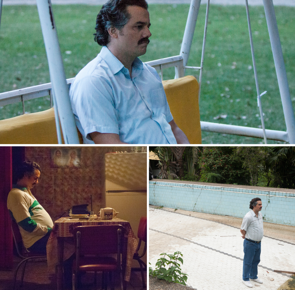 Sad Pablo Escobar Waiting meme template variation