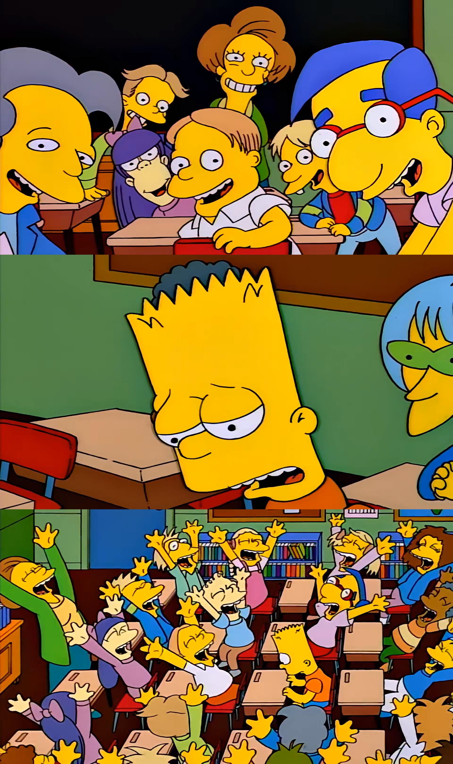 Say The Line, Bart! meme template