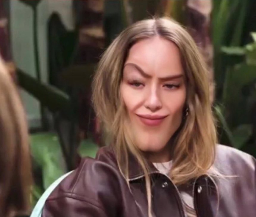 Sydney Sweeney Glaring During GQ Interview meme template variation