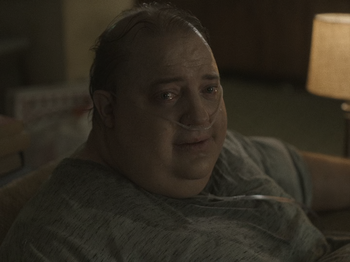 They Just Look At You Like This - The Whale meme template variation