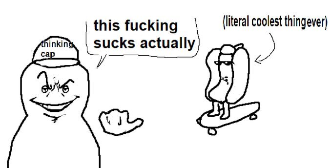 This Fucking Sucks Actually - Literally Coolest Thing Ever meme template