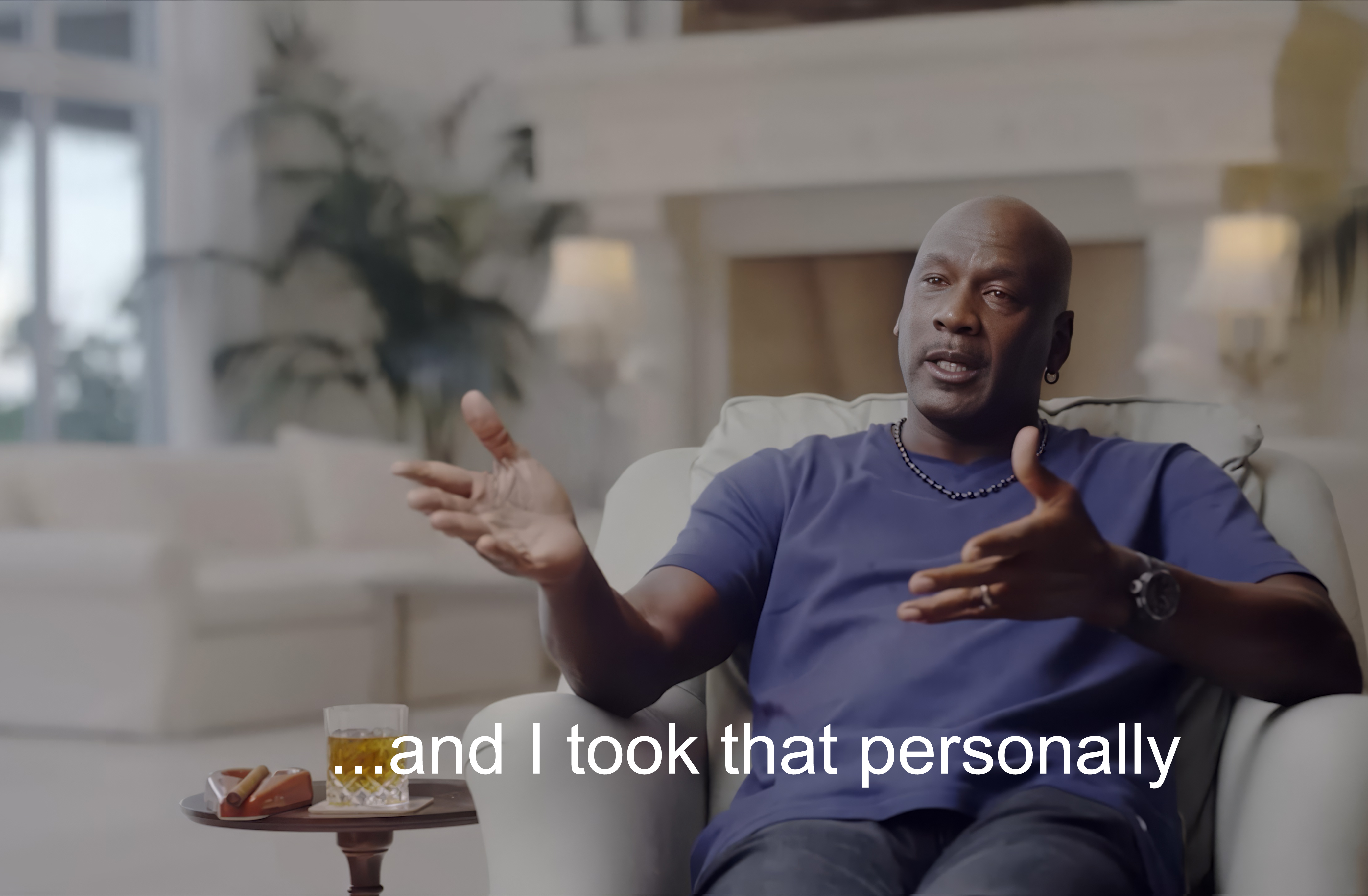 And I Took That Personally - Michael Jordan meme template