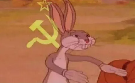Communist Bugs Bunny  meme template