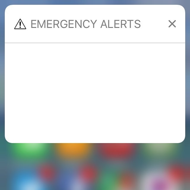 Emergency Alert meme template