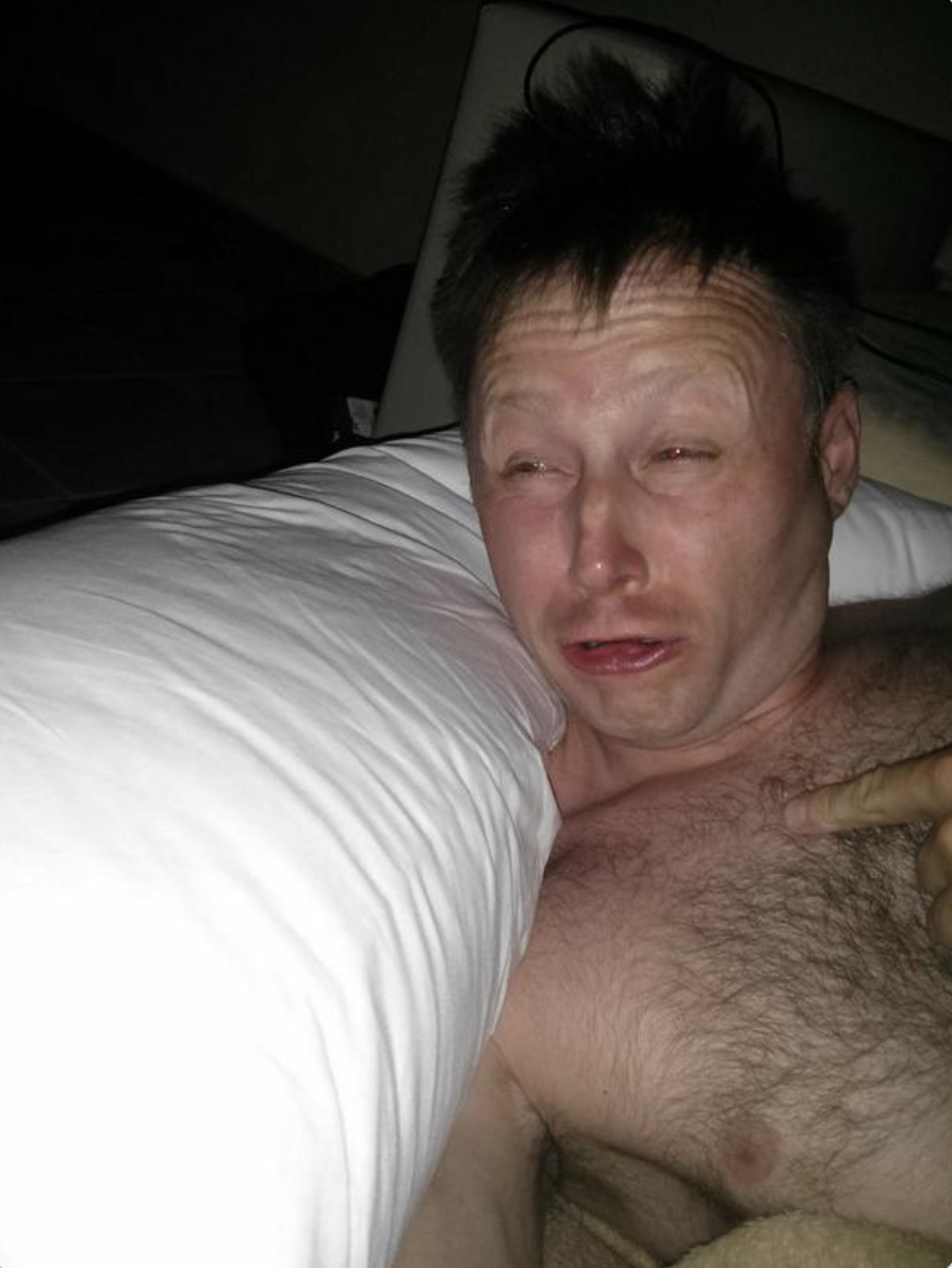 Guy Gets Woken up - Libby Waking Up meme template