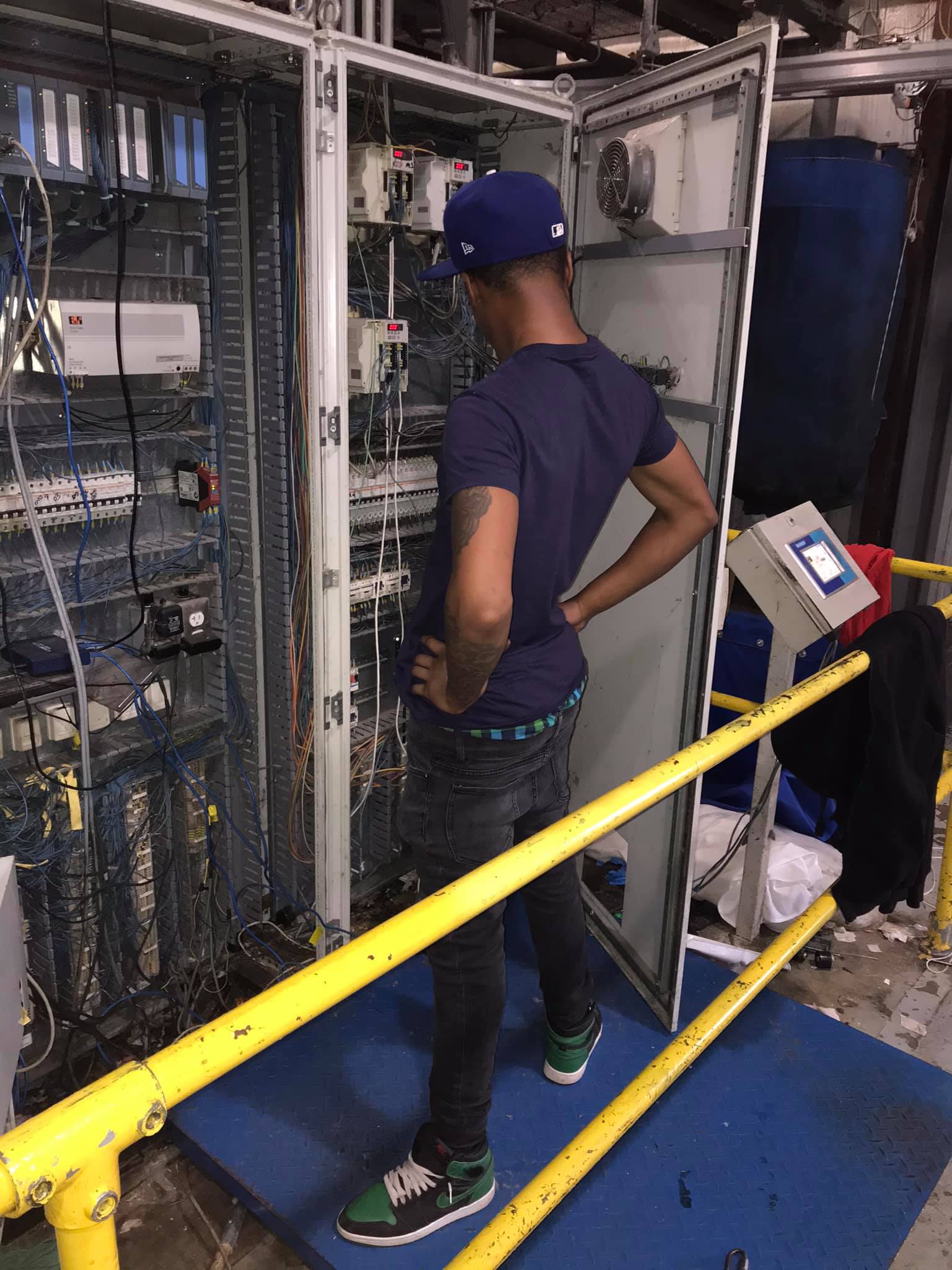 Guy Looking At Server Confused - First Day At New Job meme template