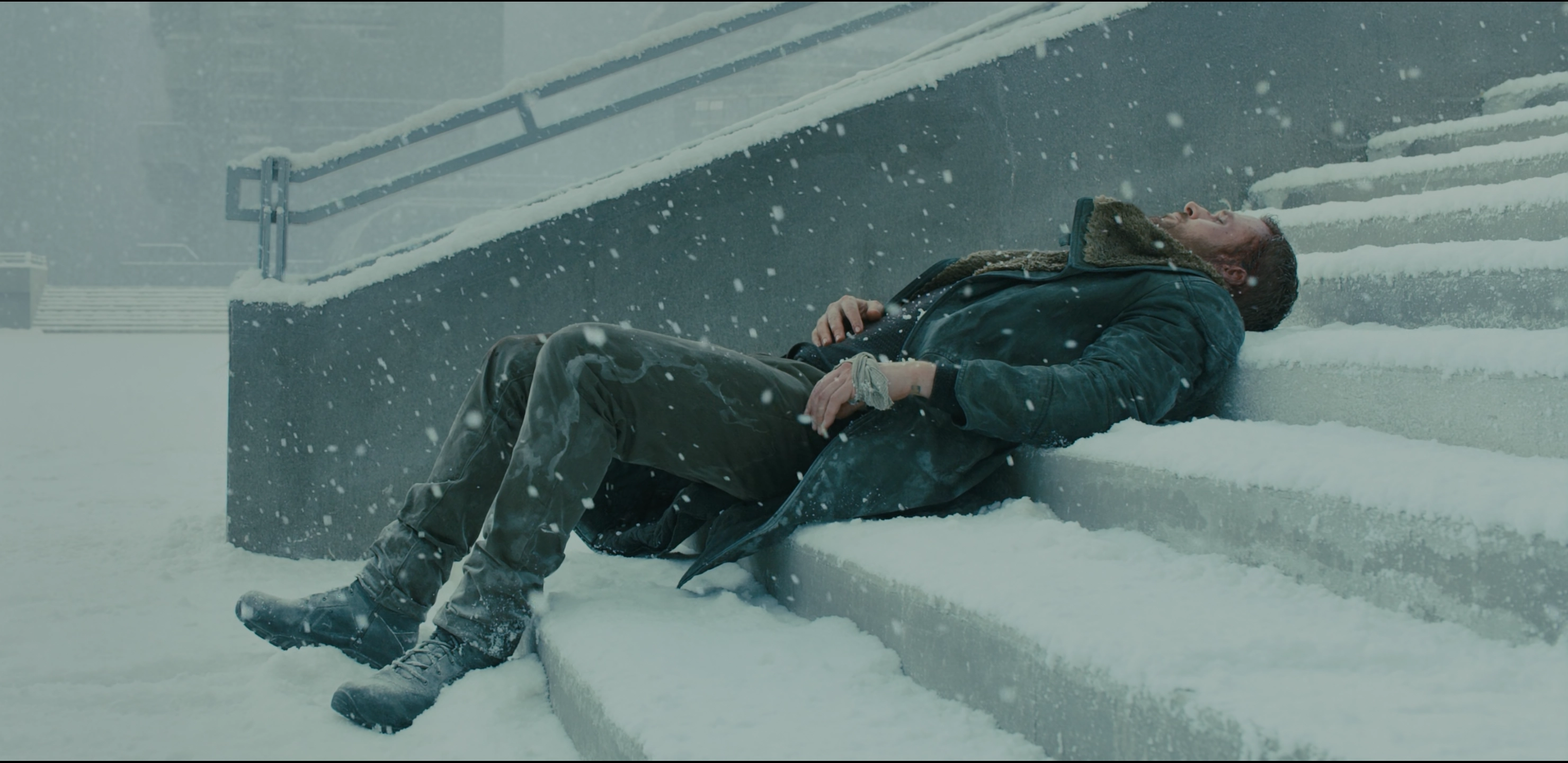 K Bleeding Out Dying - Blade Runner 2049  meme template