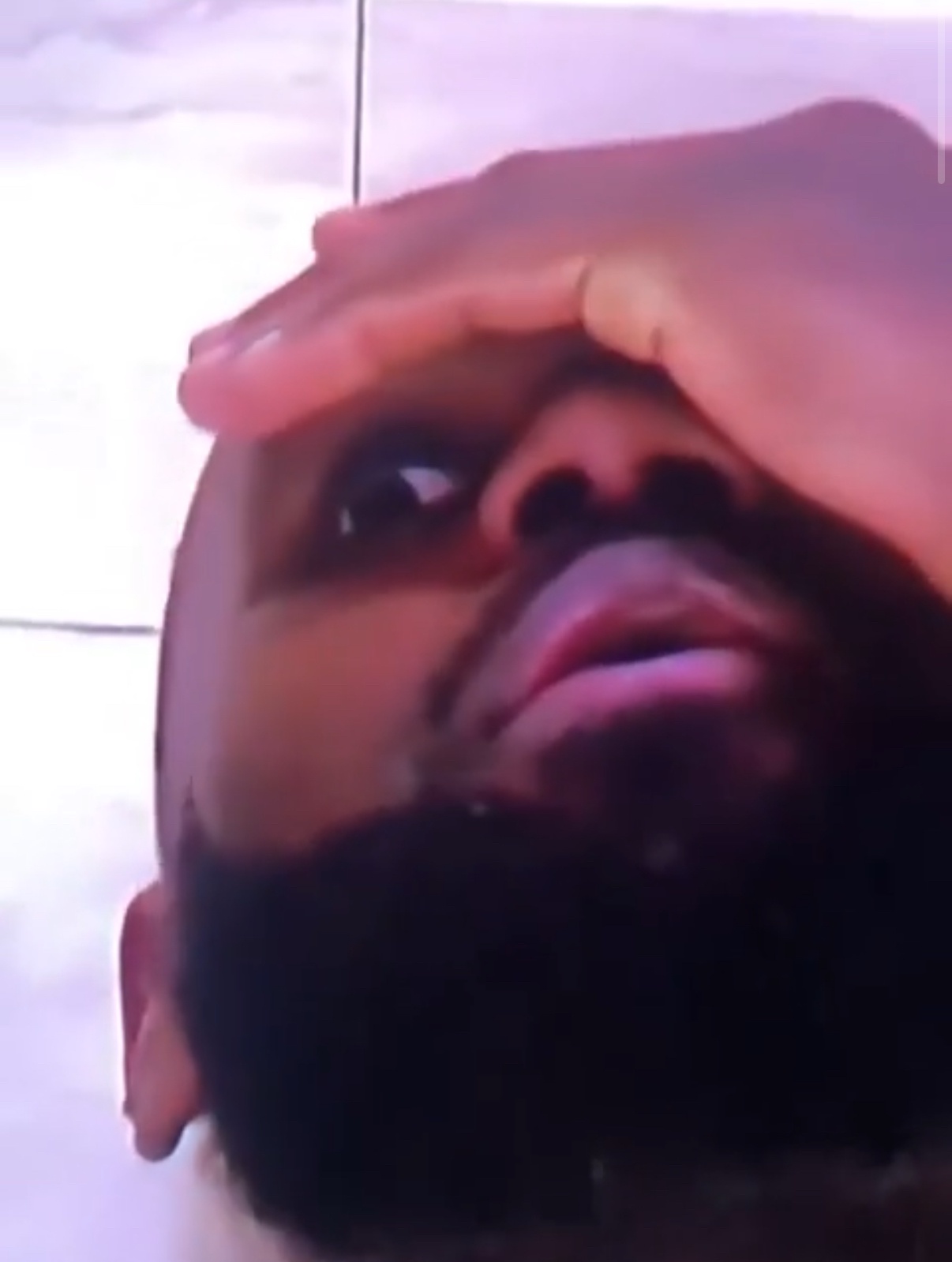 LeBron Looking Up meme template