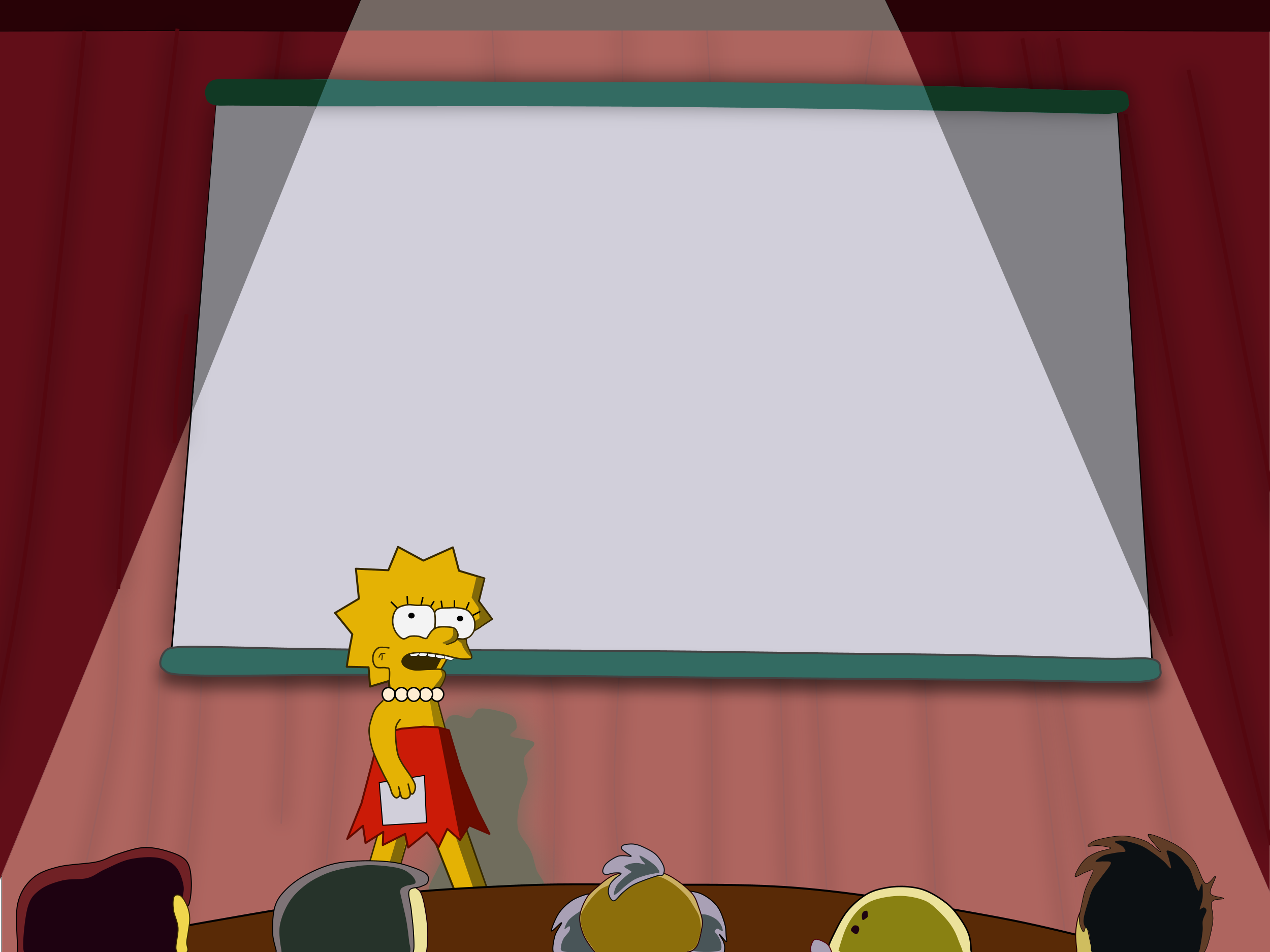 Lisa Simpson's Presentation meme template