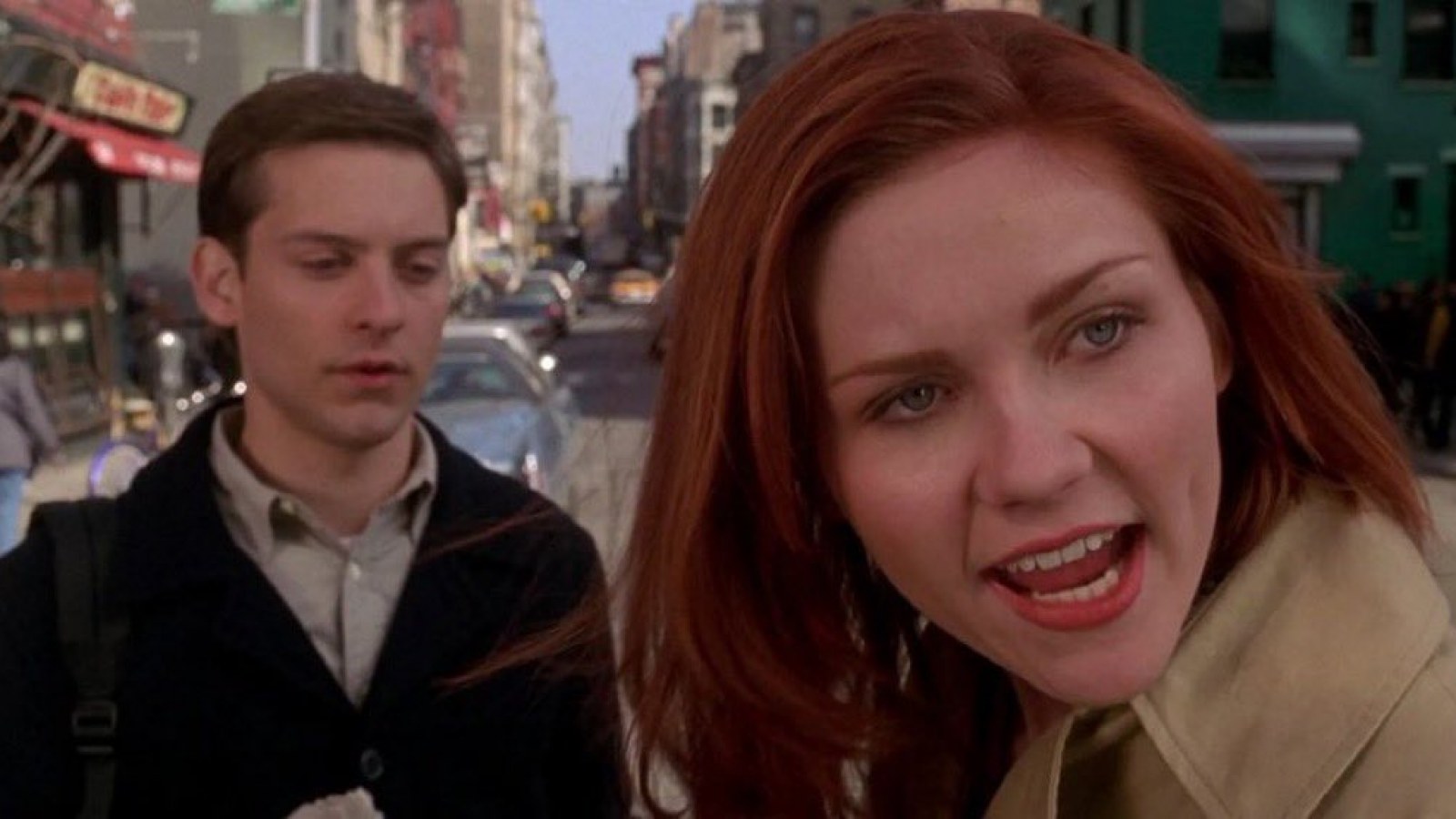 Mary Jane Defends Peter Parker - Hey He Said X! meme template