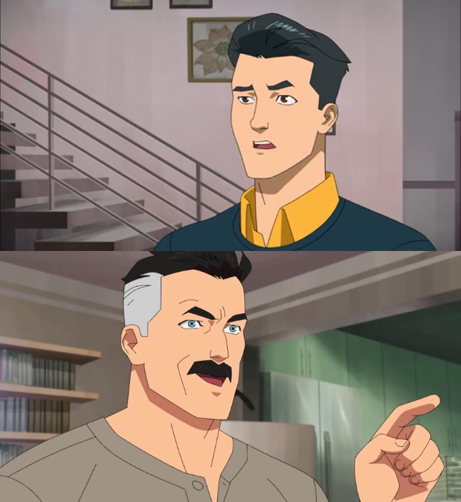 That's the neat part - you don't (Invincible) meme template