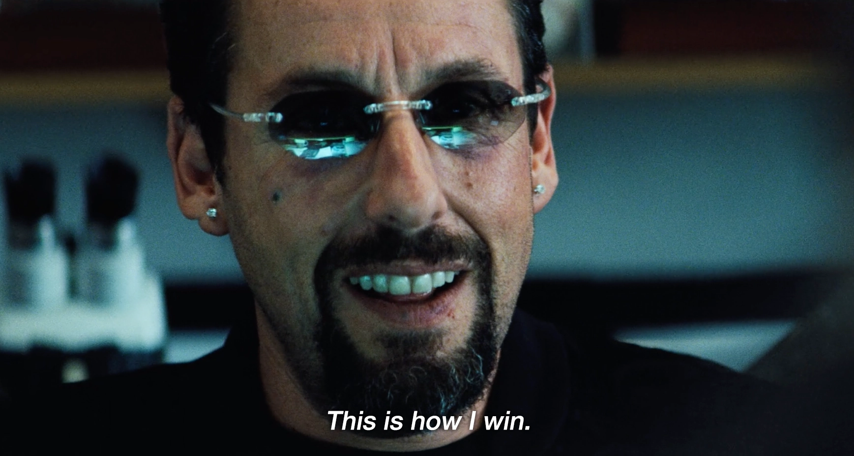 This Is How I Win - Adam Sandler in Uncut Gems meme template