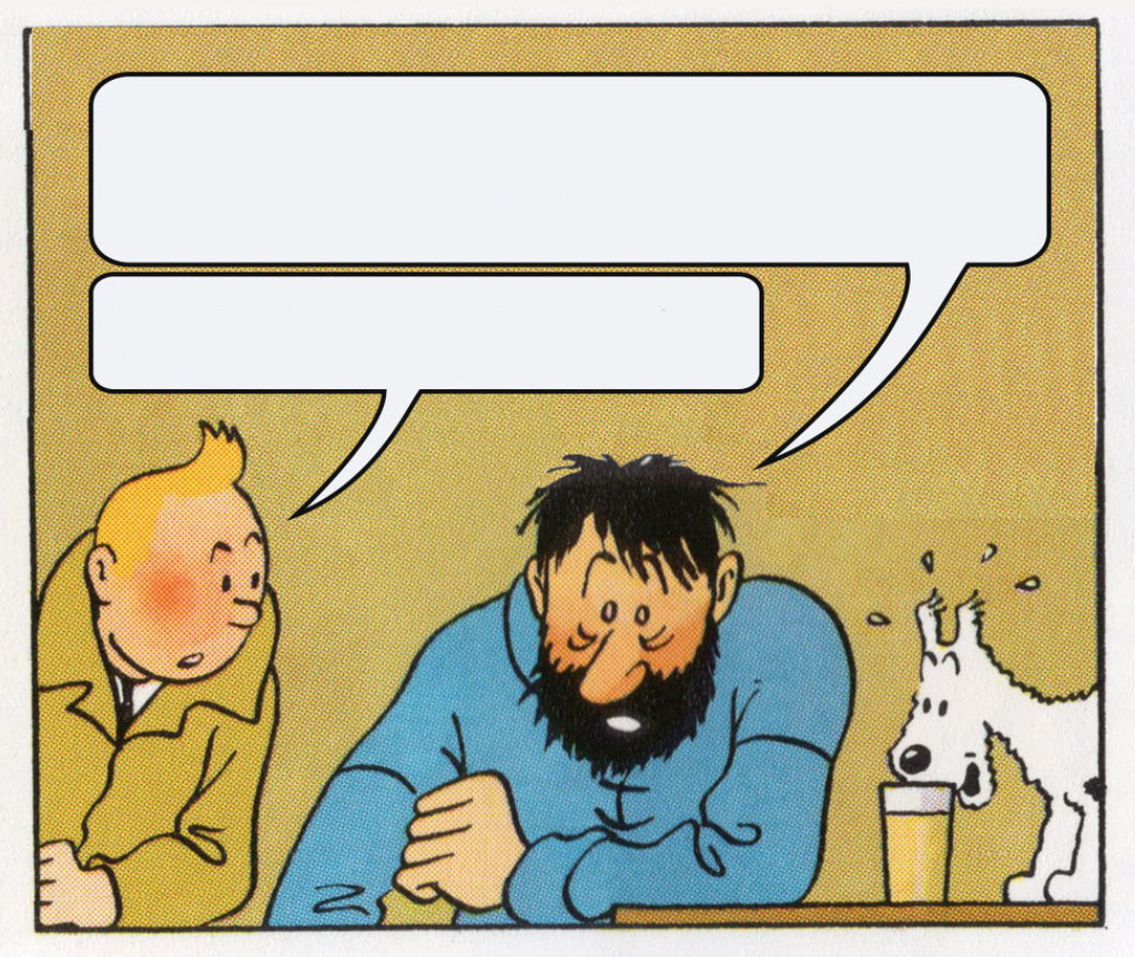 What A Week, Huh? - The Adventures of Tin Tin meme template